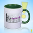 Assume Nothing Demisexual Pride Flag Color Accent Mug